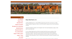 Desktop Screenshot of kingshighranch.com